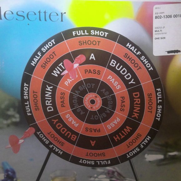STYLESETTER DART SHOTS DRINKING GAME - Picture 1 of 3